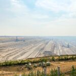 Luftbild vom Tagebau Hambach in Elsdorf, Deutschland